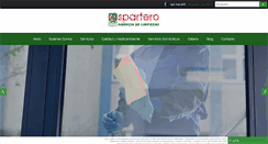 Desktop Screenshot of limpiezasespartero.com